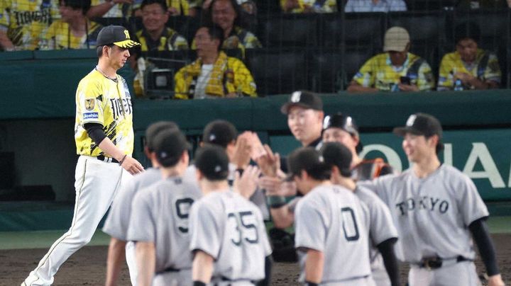 阪神-巨人戦で計3死球 虎監督言及