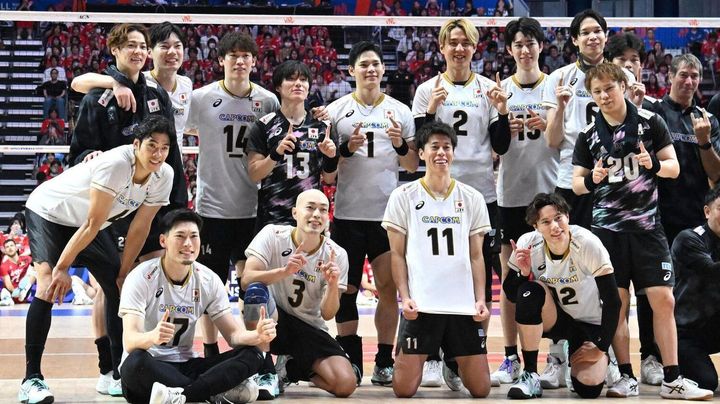 【速報】バレー男子 日本vs中国、開幕！