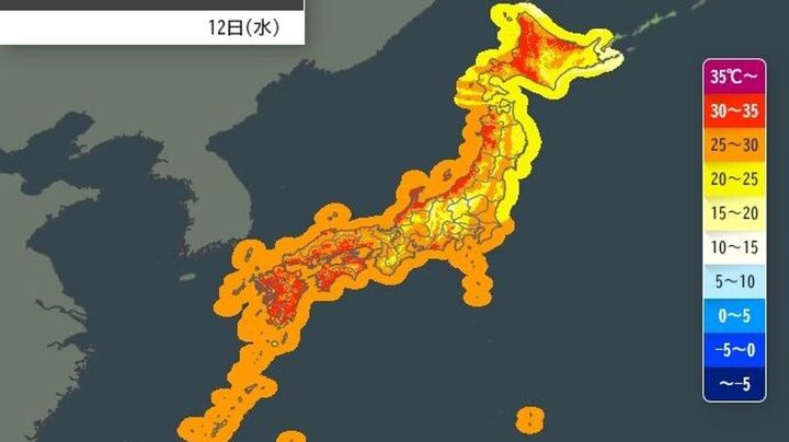 【悲報】九州・四国中心に厳しい暑さ、まだ続くってよ