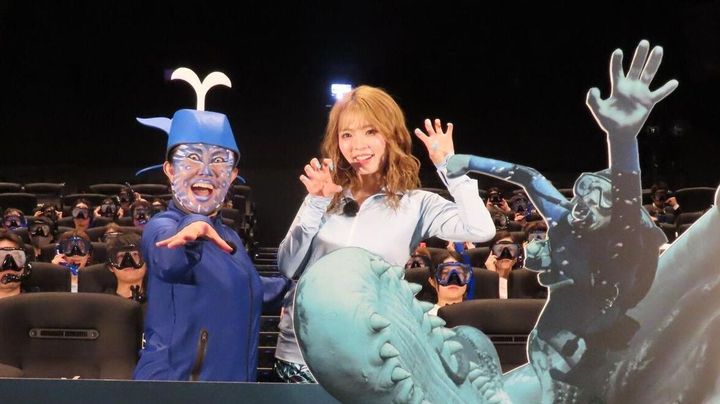 キンタロー。、クジラの歯の特殊メイクで会場爆笑させるwww