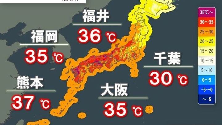 【もう9月やぞ】熱中症警戒アラート、北陸～九州の16府県に発表【まだ夏】