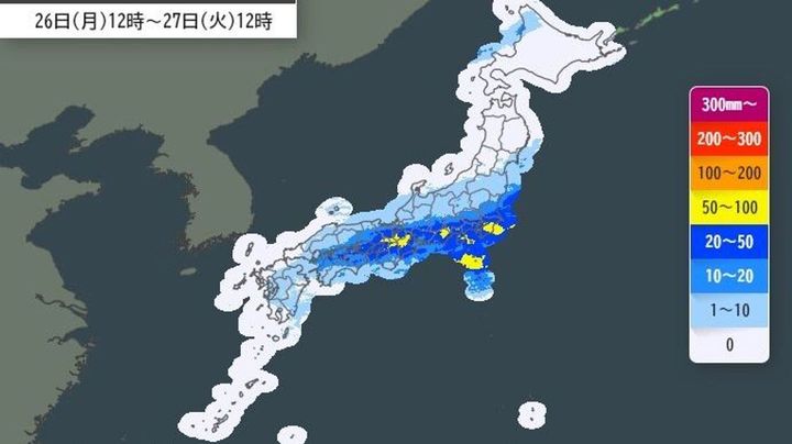 関東 低気圧と前線で27日にかけ雨